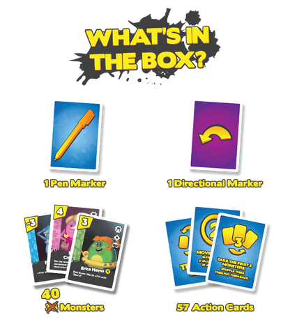 Ink Monsters - Card Game - Albino Dragon