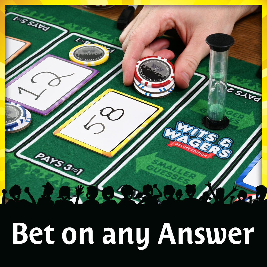 Wits & Wagers Deluxe Edition - Trivia Party Game - North Star Games