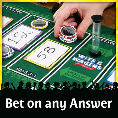 Wits & Wagers Deluxe Edition - Trivia Party Game - North Star Games