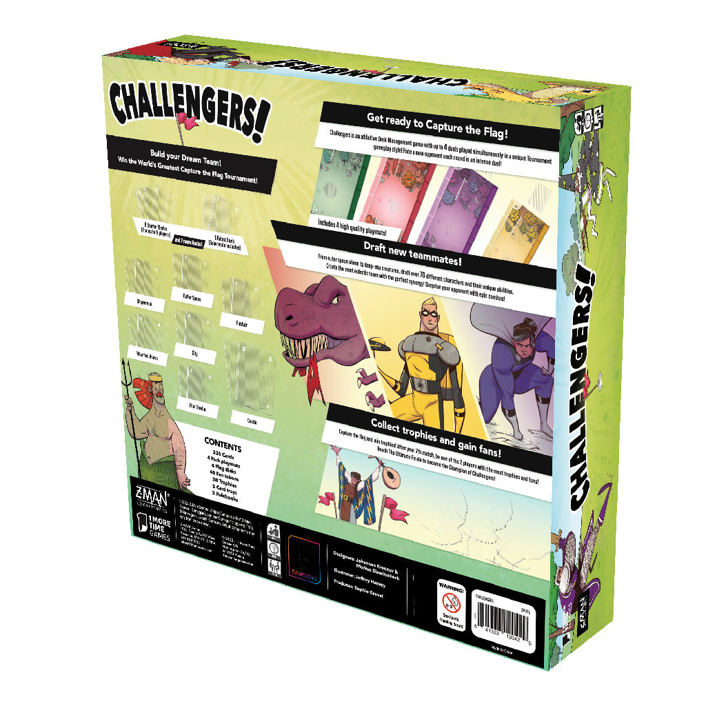 Challengers! Deck Management Game - Z-Man Games