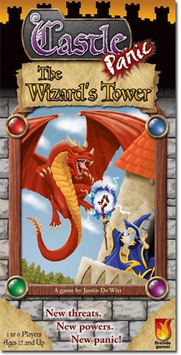 Castle Panic - EXPANSION #1 - Wizard's Tower - Co-op Board Game - Fireside Games image 0