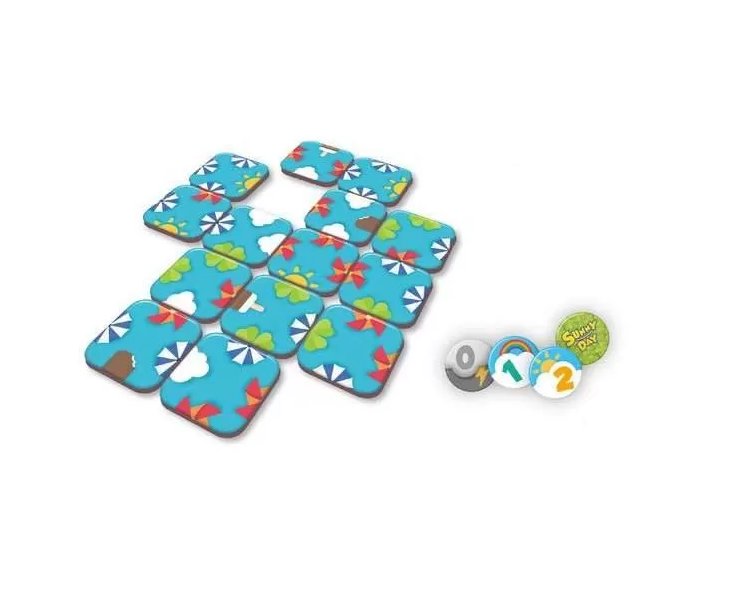 Sunny Day - Get the Most Sun and Fun - Tiles and Pictures Game - Ludicorn Games