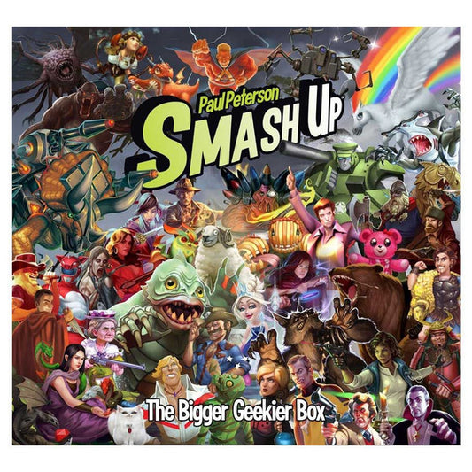 Smash Up - The Bigger Geekier Box - Card Game  - AEG
