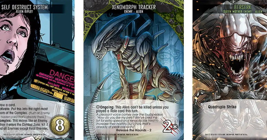 Legendary Encounters - Aliens - Expansion #1 - Deck Building Game - Upper Deck