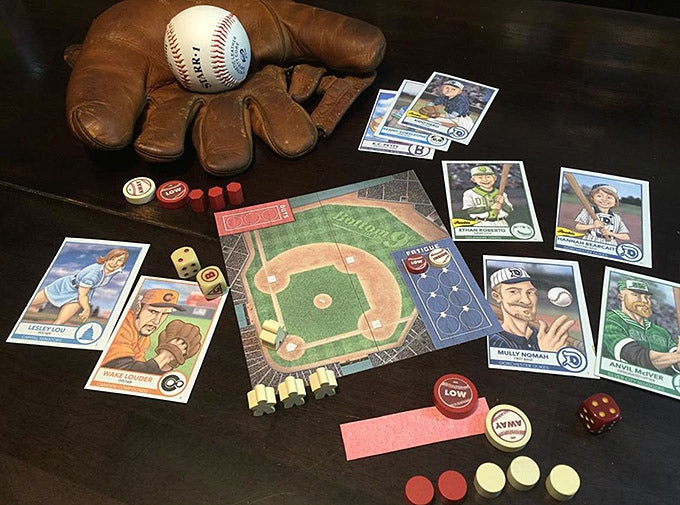 Curveball Combo! Bottom of the 9th + 4 Expansion Packs, Clubhouse & Promo Pack - Dice Hate Me Games