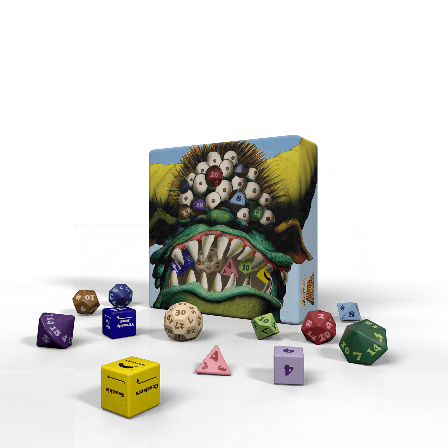 Monty Python's Black Beast Dice Set - Exalted Funeral Press