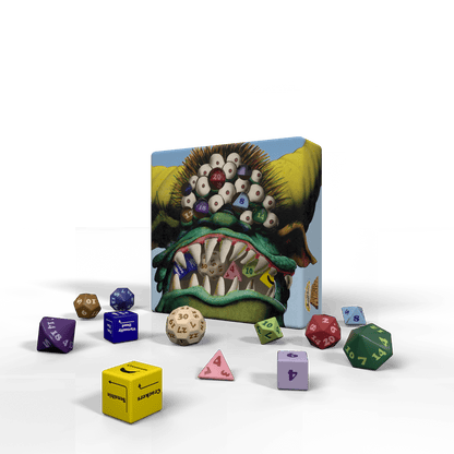 Monty Python's Black Beast Dice Set - Exalted Funeral Press