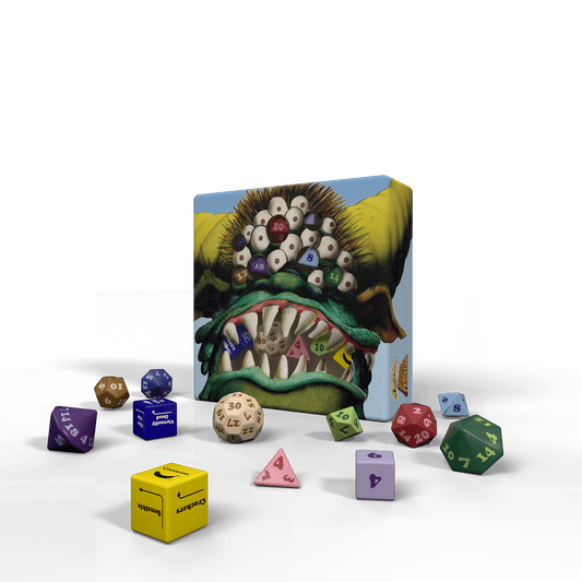 Monty Python's Black Beast Dice Set - Exalted Funeral Press