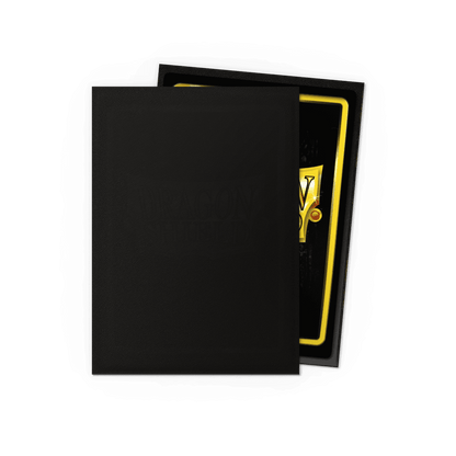 Dragon Shield Card Sleeves - 100 Count - Matte: Non-Glare Black