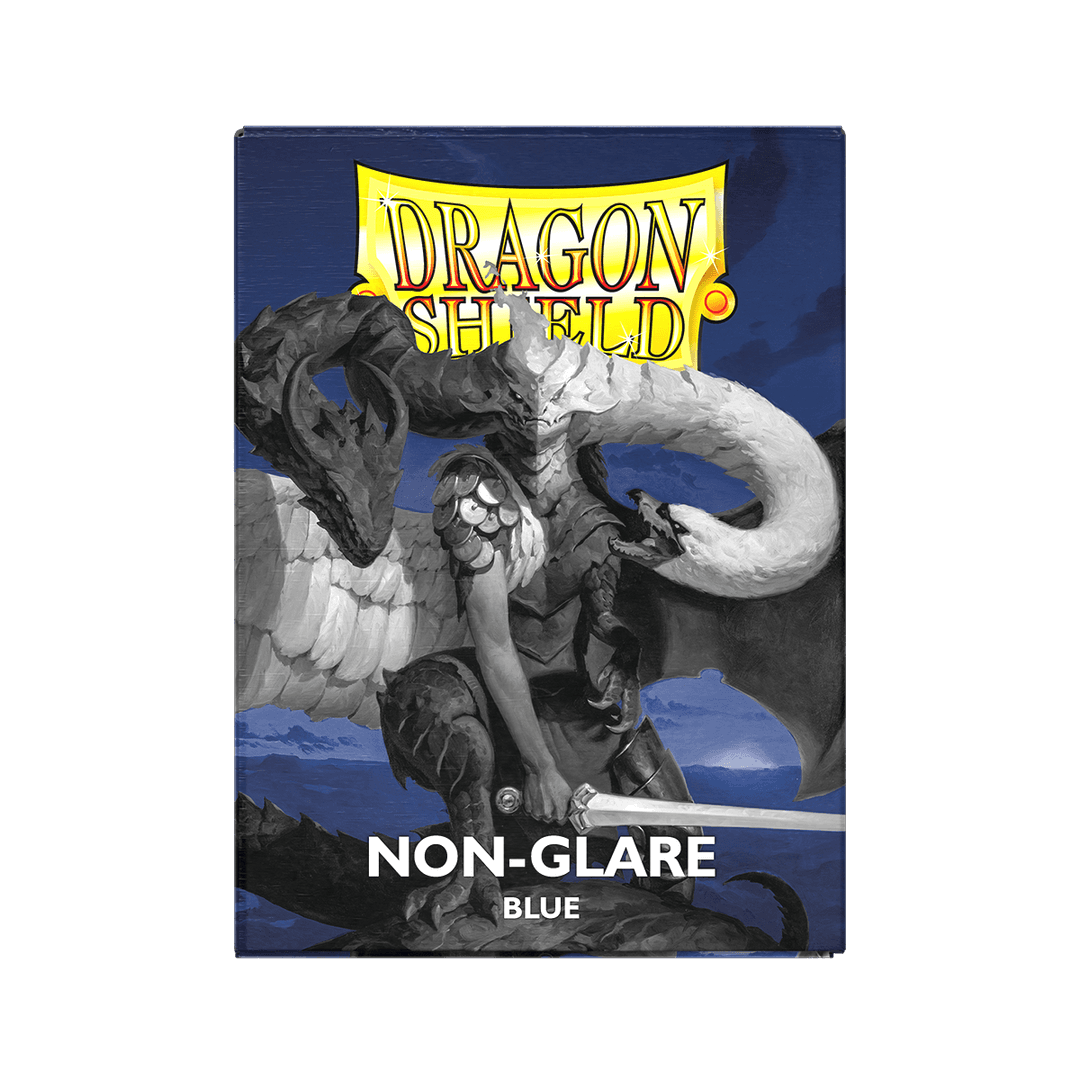Dragon Shield Card Sleeves - 100 Count - Matte: Non-Glare Blue