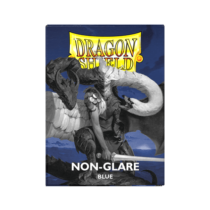 Dragon Shield Card Sleeves - 100 Count - Matte: Non-Glare Blue