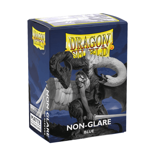 Dragon Shield Card Sleeves - 100 Count - Matte: Non-Glare Blue