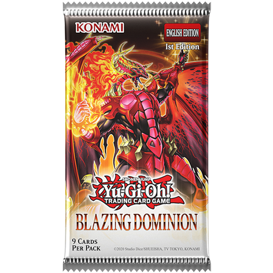 Yu-Gi-Oh! TCG: Blazing Dominion (2026) Booster Pack - Konami