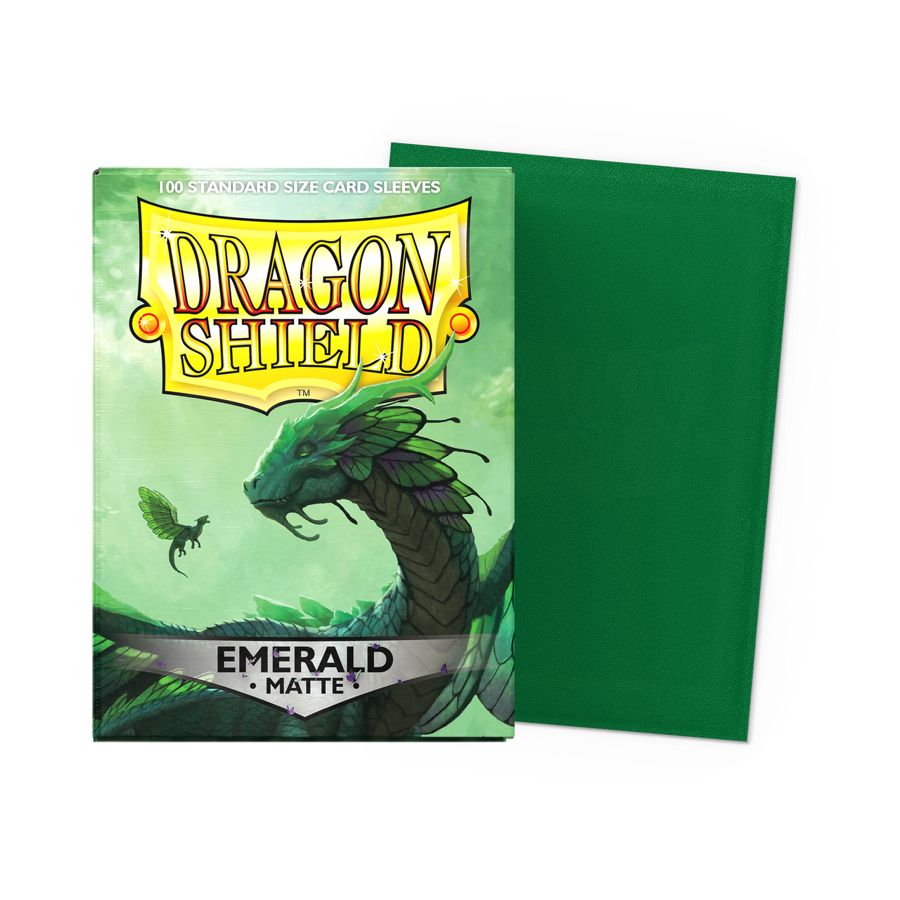 Dragon Shield Card Sleeves - 100 Count - Matte: Emerald