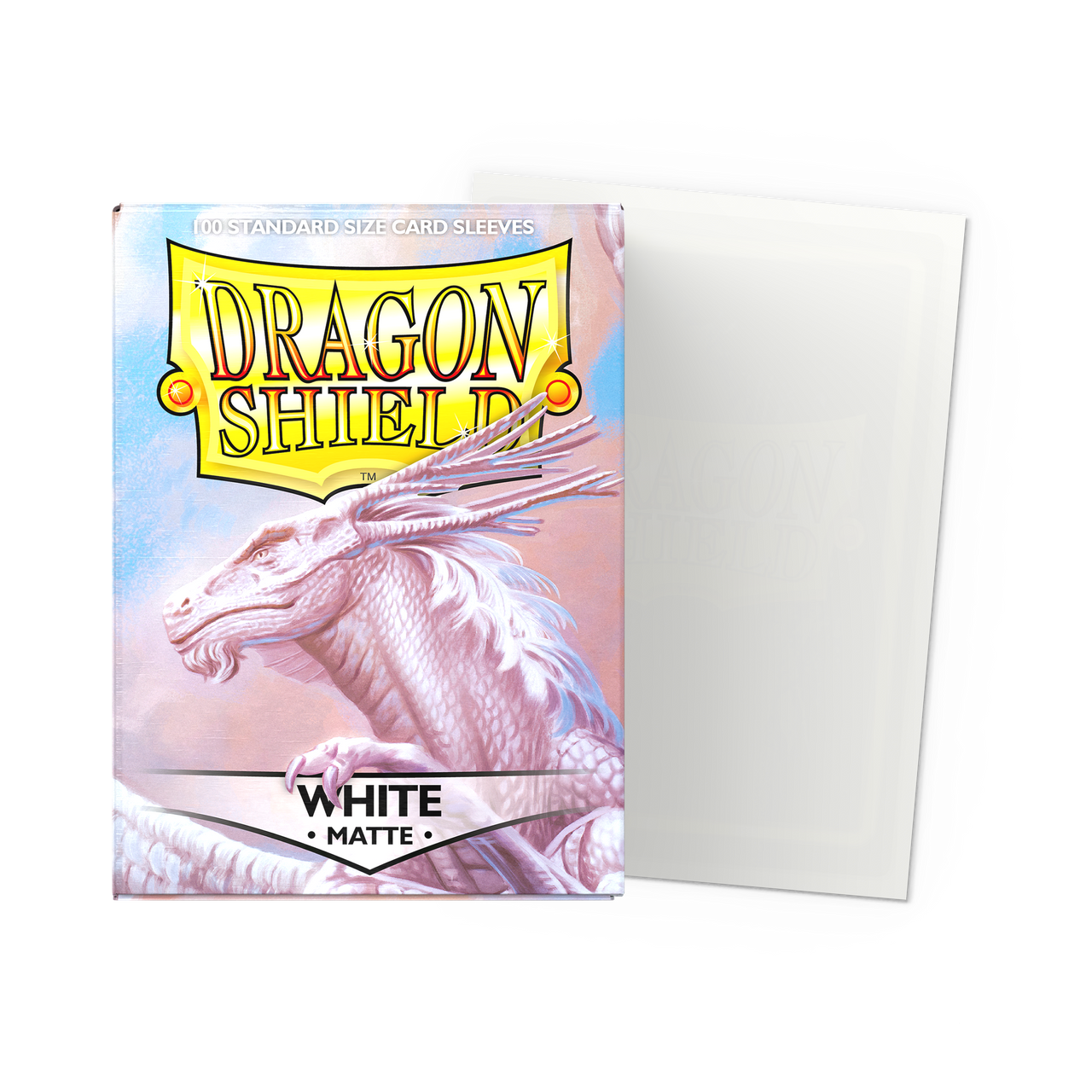 Dragon Shield Card Sleeves - 100 Count - Matte: White