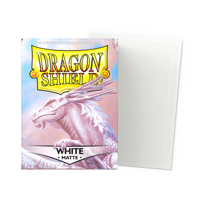 Dragon Shield Card Sleeves - 100 Count - Matte: White