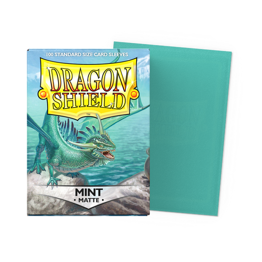 Dragon Shield Card Sleeves - 100 Count - Matte: Mint
