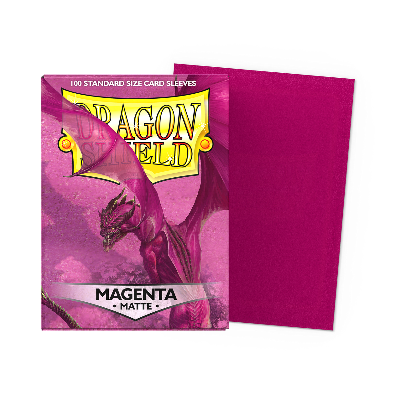 Dragon Shield Card Sleeves - 100 Count - Matte: Magenta