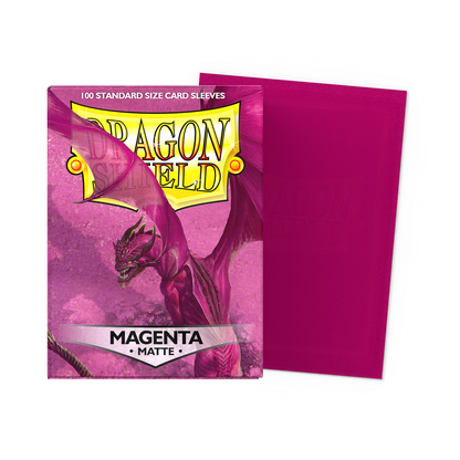 Dragon Shield Card Sleeves - 100 Count - Matte: Magenta