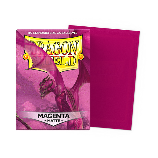 Dragon Shield Card Sleeves - 100 Count - Matte: Magenta