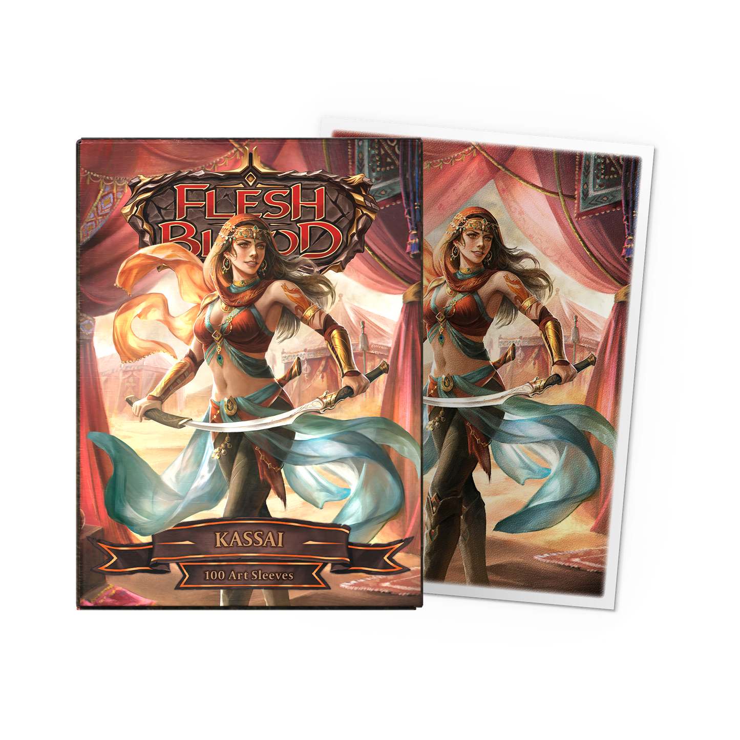 Dragon Shield Sleeves - Flesh and Blood - Kassai - 100ct