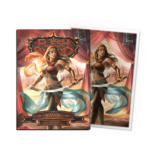 Dragon Shield Sleeves - Flesh and Blood - Kassai - 100ct