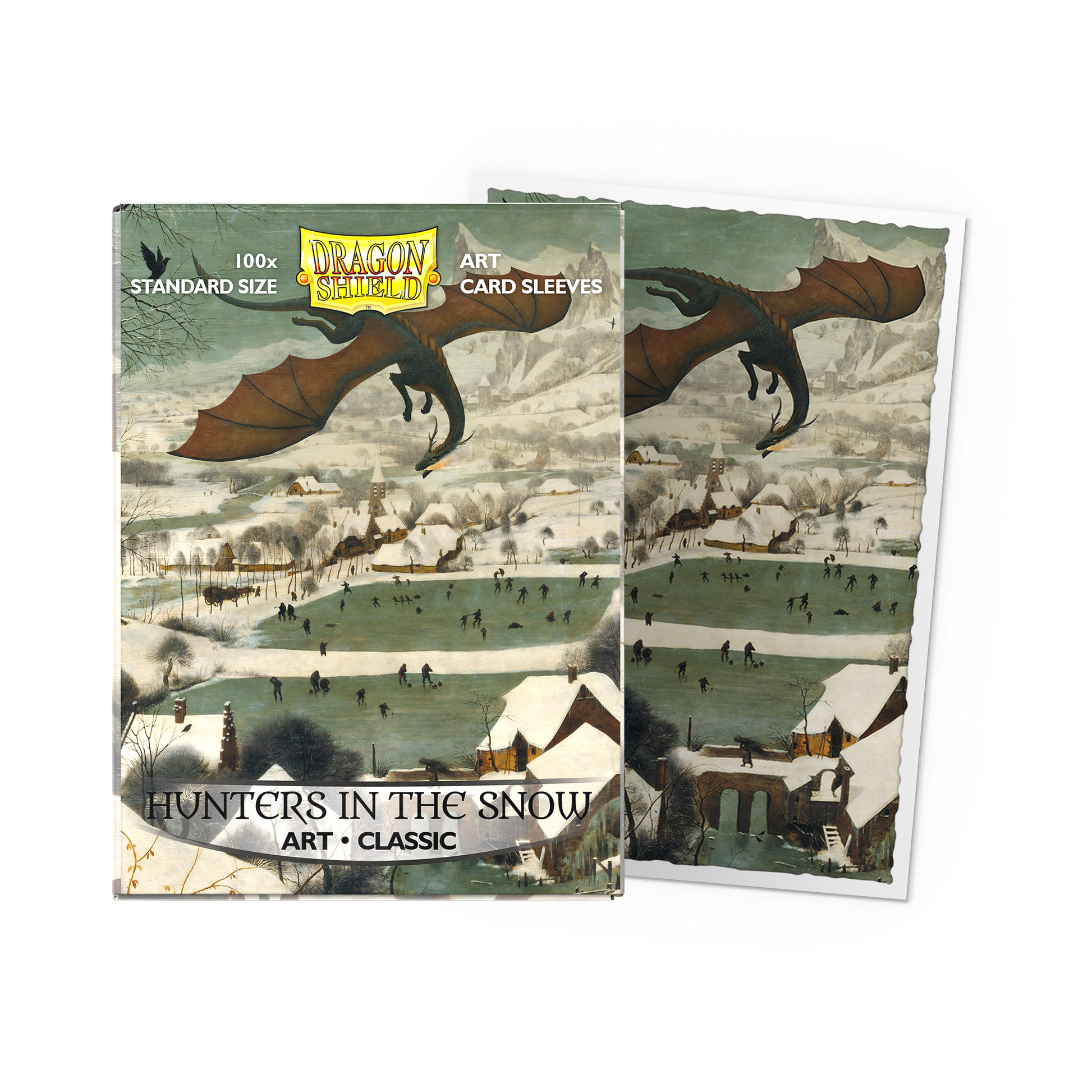 Dragon Shield Card Sleeves - 100 Count - Limited Edition Art: Hunters in the Snow