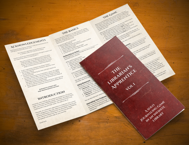 The Librarian's Apprentice - A Solo Roleplaying Game Adventure - Almost Bedtime Theater