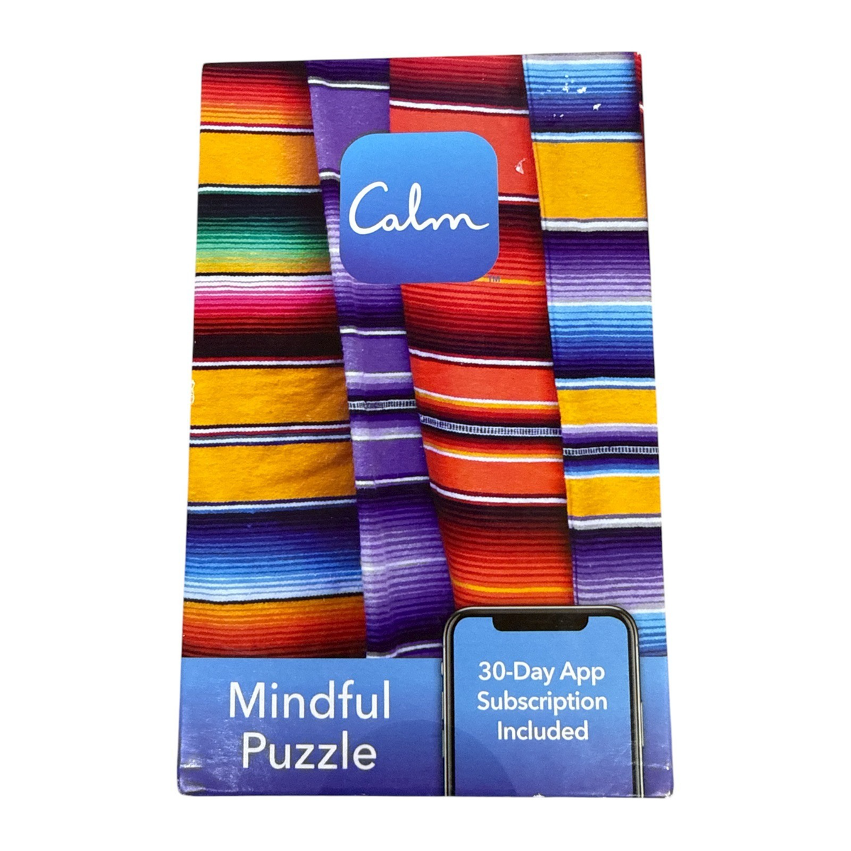 Calm on the Go - 100 pc Puzzle - Colorful Blankets
