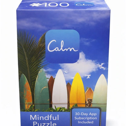 Calm on the Go - 100 pc Puzzle - Surfer's Paradise