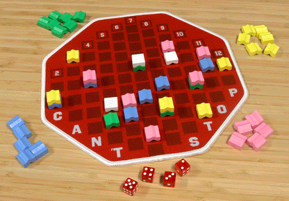 Can't Stop! - Revised Edition Press Your Luck Dice Game - Eagle Gryphon Games