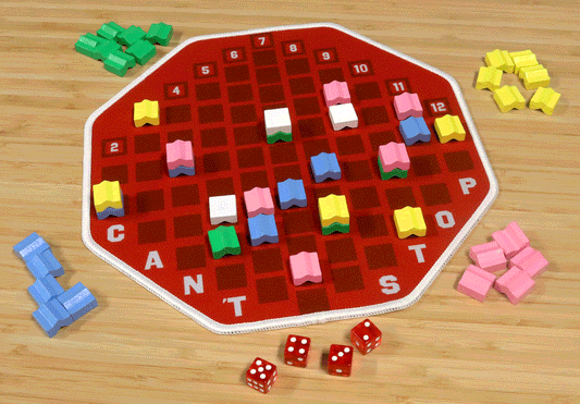 Can't Stop! - Revised Edition Press Your Luck Dice Game - Eagle Gryphon Games