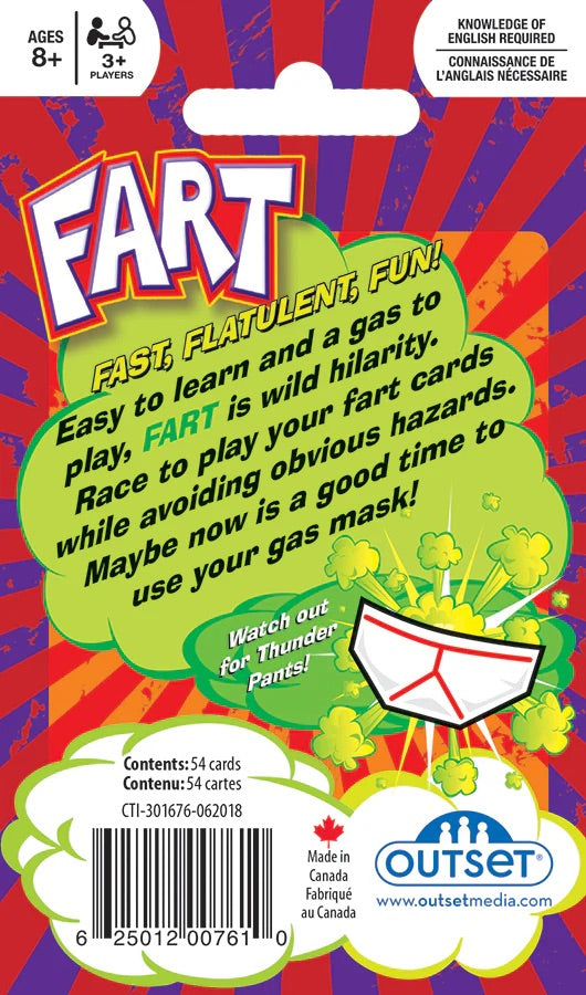 FART! The Card Game - Outset