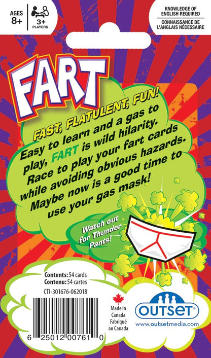 FART! The Card Game - Outset