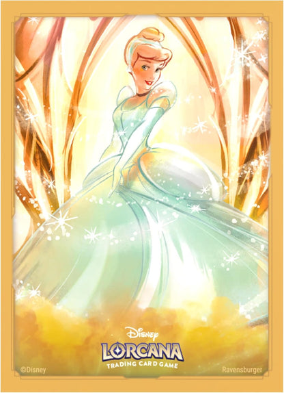 Disney's Lorcana - Rise Of The Floodborn - Cinderella - 65 Card Sleeves - Ravensburger