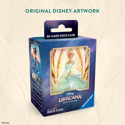 Disney's Lorcana - Rise Of The Floodborn - Cinderella - 80 Card Deck Box - Ravensburger