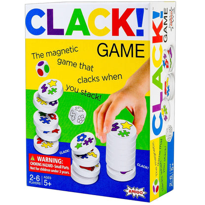 Clack! Categories - The Game that Clacks when you Stack! - Amigo Games