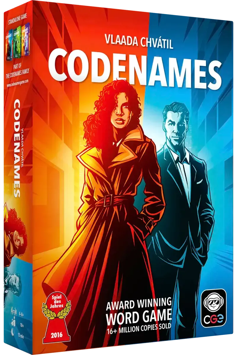 Codenames - 2nd Edition/2.0 (2025) - A Top Secret Word Game - Czech Game Editions
