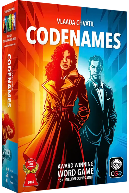 Codenames - 2nd Edition/2.0 (2025) - A Top Secret Word Game - Czech Game Editions