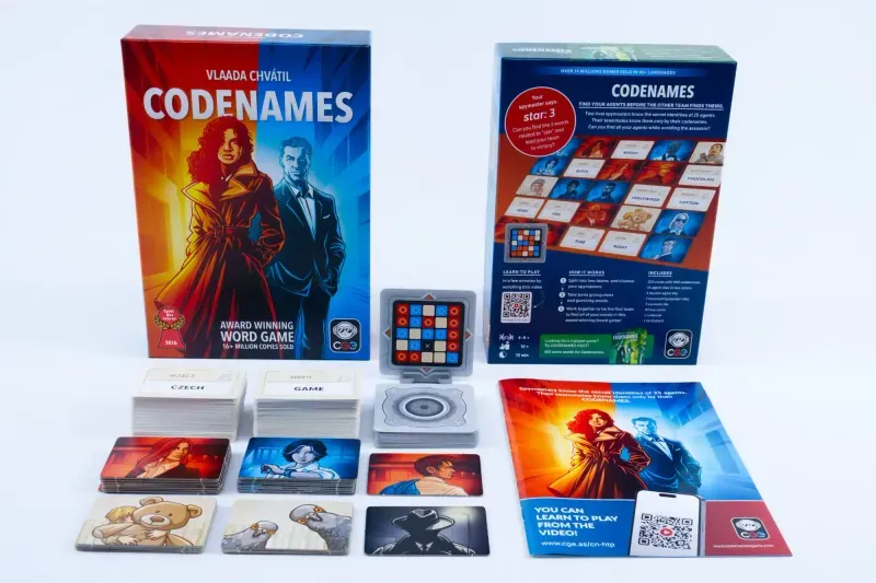 Codenames - 2nd Edition/2.0 (2025) - A Top Secret Word Game - Czech Game Editions