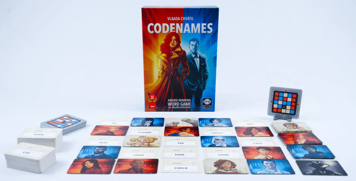 Codenames - 2nd Edition/2.0 (2025) - A Top Secret Word Game - Czech Game Editions