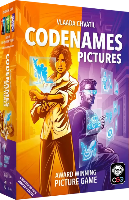Codenames Pictures 2nd Edition/2.0 (2025) - A Top Secret Picture Game - Czech Game Editions