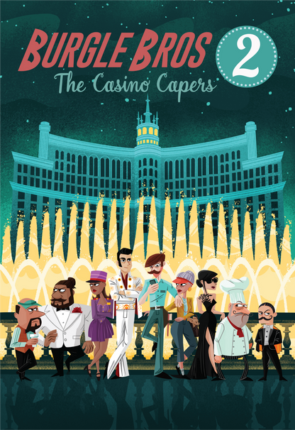 Burgle Brothers 2 - The Casino Caper - Board Game
