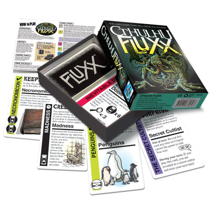 Looney Labs - Cthulhu Fluxx Shoggoth-Sized Combo! The Card Game + 2 Promo Cards