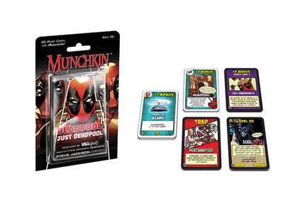 Munchkin - X-Men Edition - Deadpool Pack - Just Deadpool - Steve Jackson Games