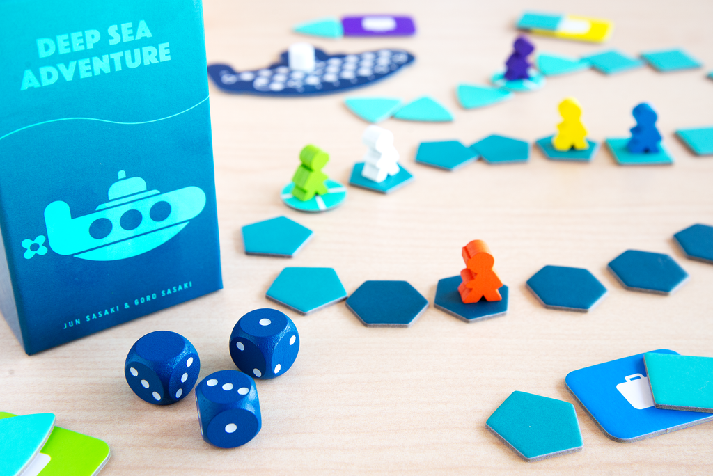 Deep Sea Adventure Boost (10th anniversary Ed) - Underwater Press-Your-Luck Game