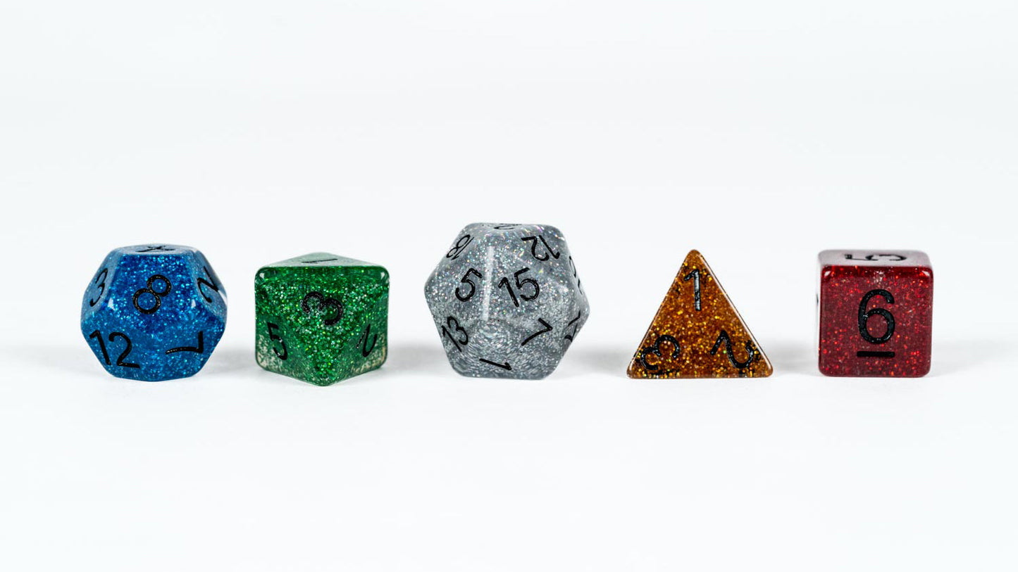 D&D 50th Anniversary Modern Holmes Inspired Set - Fanroll Dice