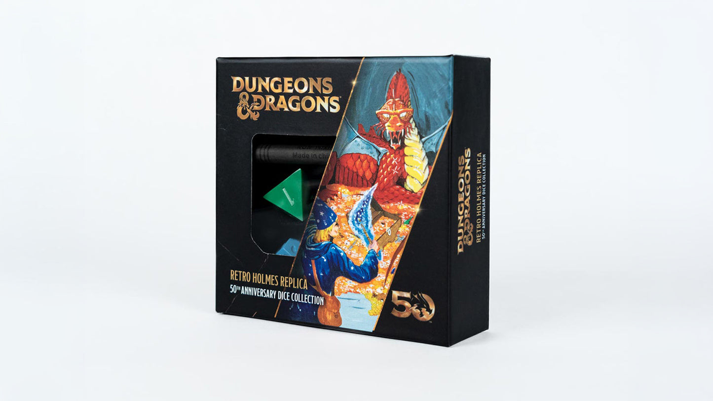 D&D 50th Anniversary Retro Holmes Replica Set - Fanroll Dice