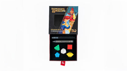 D&D 50th Anniversary Retro Holmes Replica Set - Fanroll Dice