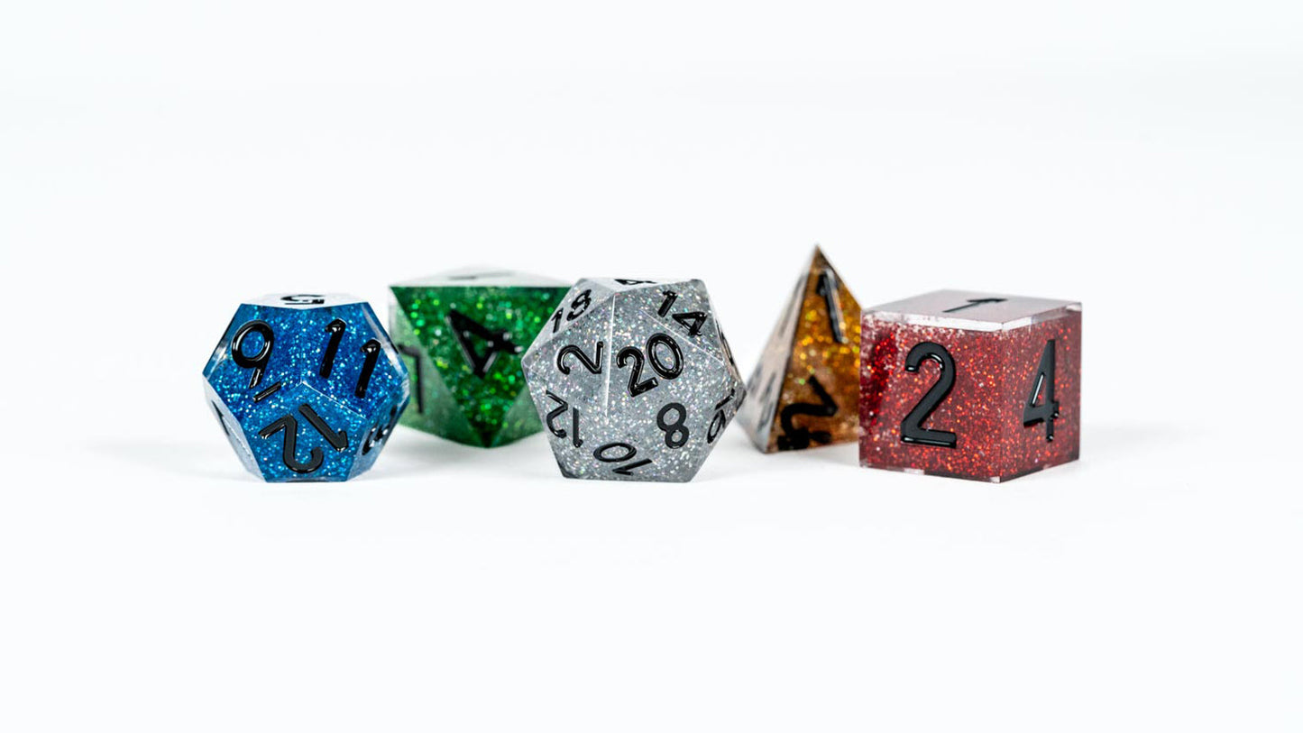 D&D 50th Anniversary Holmes Retro Replica & Modern Inspired Set - Fanroll Dice